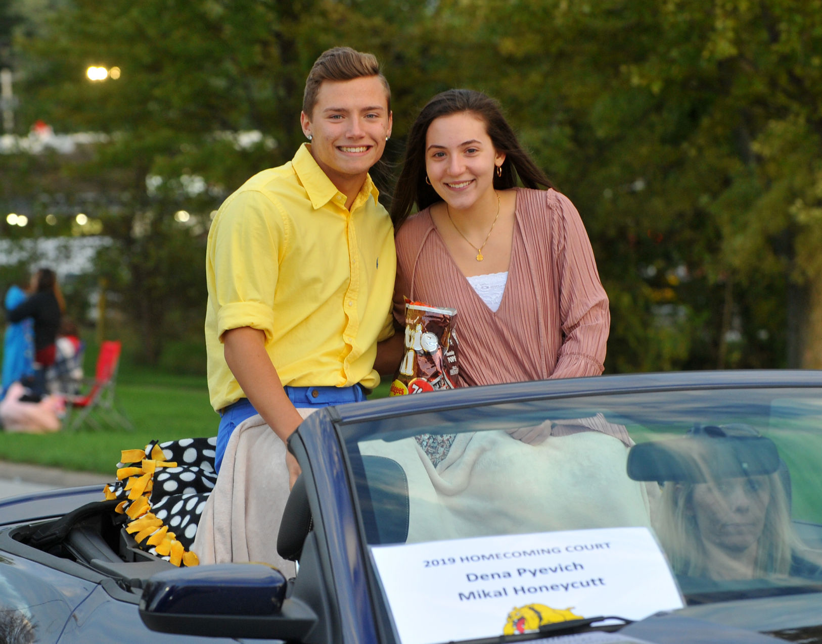 Bettendorf High School homecoming parade.